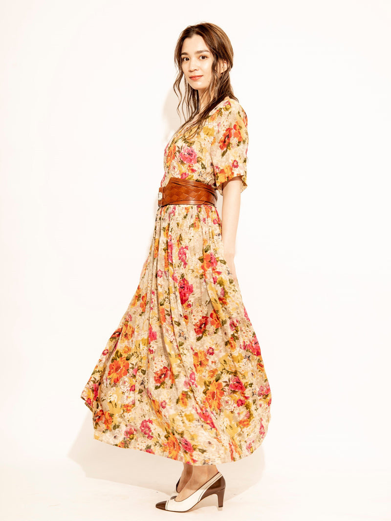 Flower summer dress