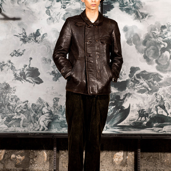 コルビジェジャケット Double Breasted Leather Jacket | straysheep-kawasakiのブログ