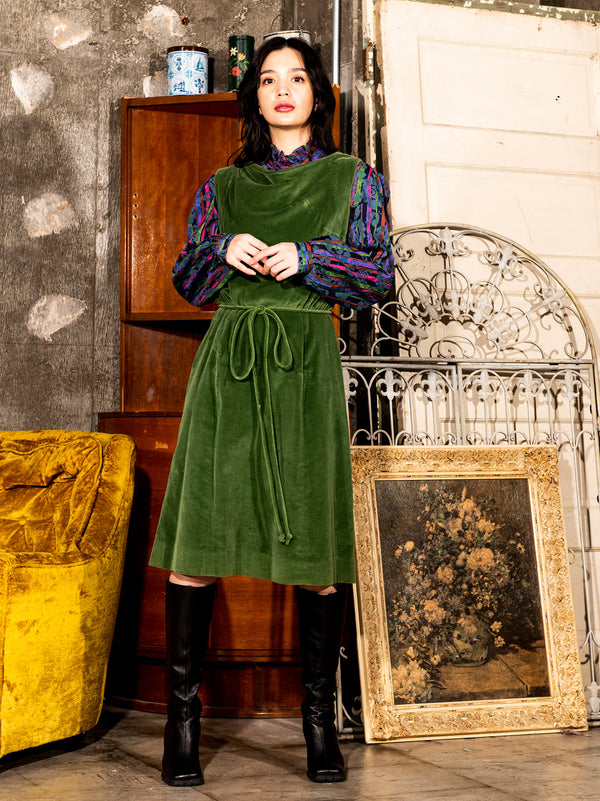 Velour dress