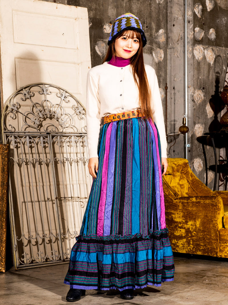 Emerald Motel pattern skirt