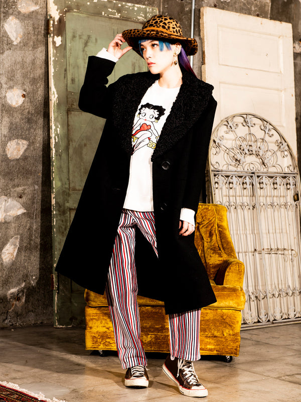 Meridian×Betty Boop Patch Sweater