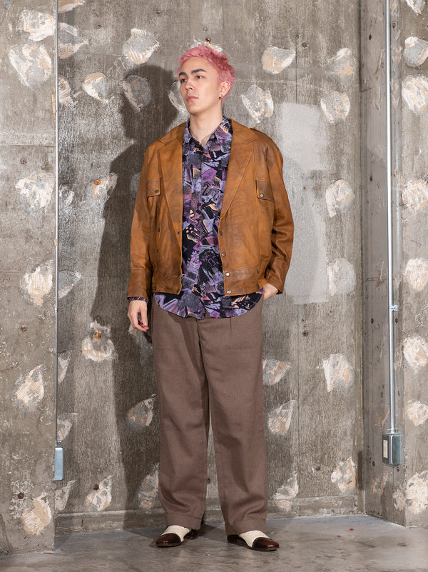 Leather Tailored Jacket