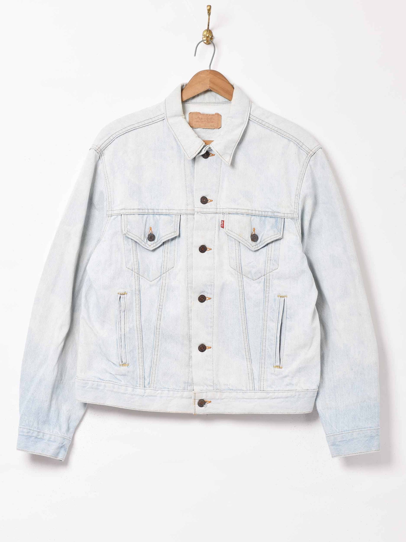 Levi's デニムジャケット アイスブルー 70506 – 古着屋Top of
