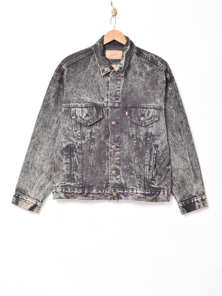 Levi's 70507 ブラックデニムジャケット – 古着屋Top of the Hillの