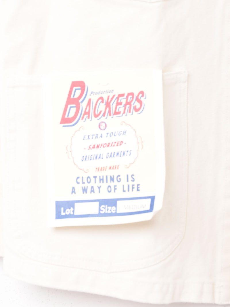 【4色展開】Backers カバーオールジャケット