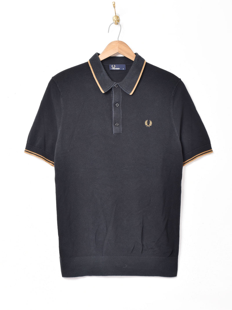 FRED PERRY ニットポロシャツ
