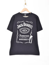 Jack Daniel’s ロゴ プリントＴシャツ