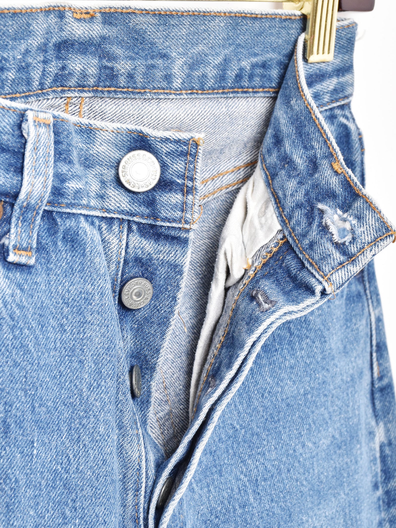 Levi's 501 デニムパンツ アメリカ製 W25 – 古着屋Top of the Hillの