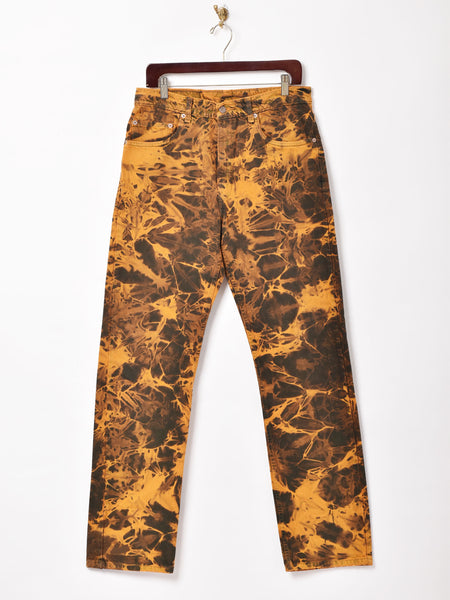 Levi’s 505 デニムパンツ ブリーチ加工 W33 L34 カナダ製 Levi's 505 ブリーチ加工デニムパンツ – 古着屋Top of