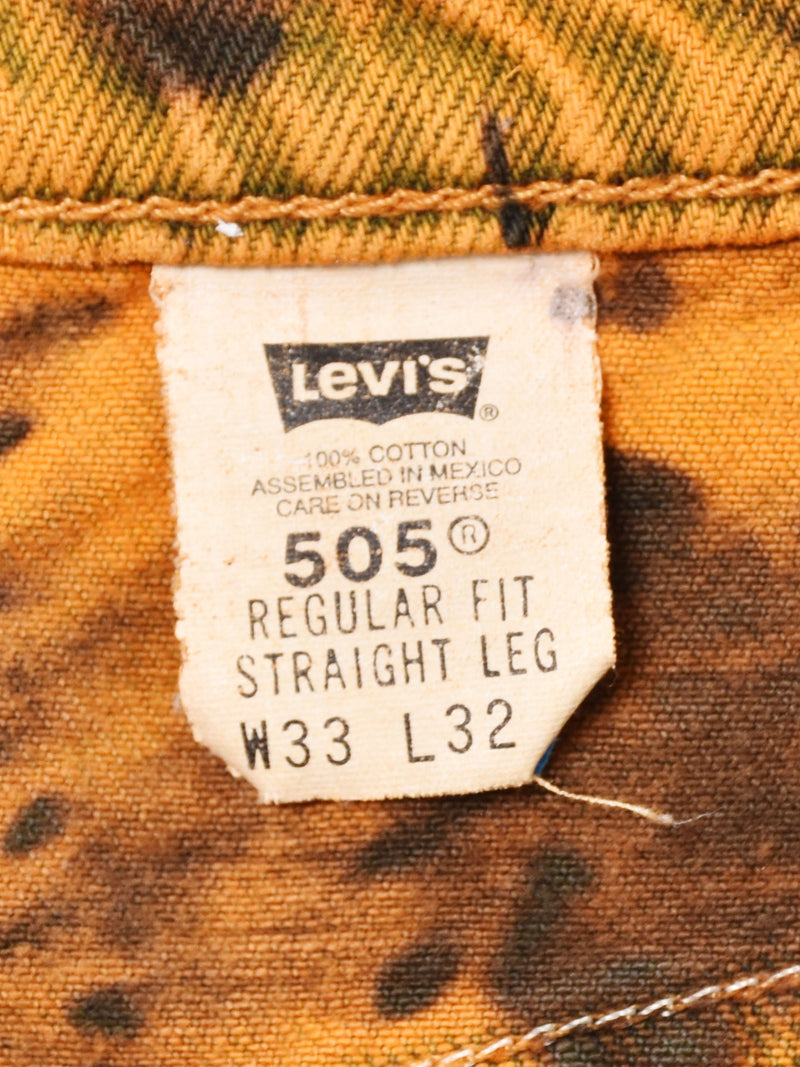 Levi's 505 ブリーチ加工 デニムパンツ W32 – 古着屋Top of the Hillの