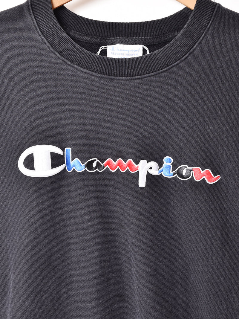 Champion ロゴ刺繍 リバースウィーブ スウェットシャツ