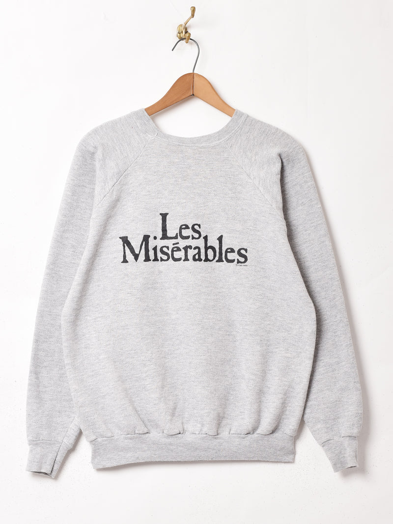 アメリカ製 Les Miserables スウェットシャツ
