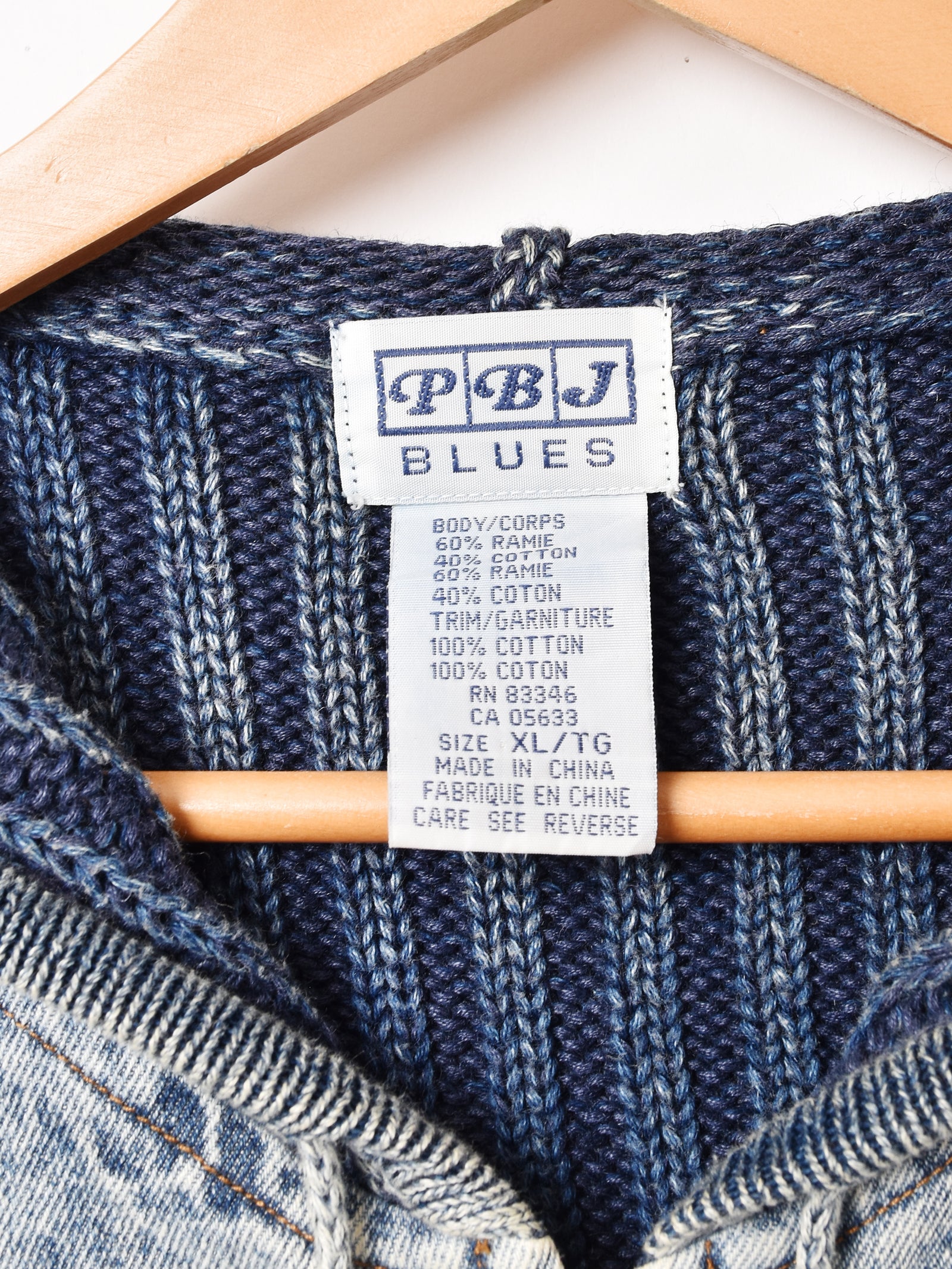 ニット切り替え フード付き デニムジャケット – 古着屋Top of the Hill