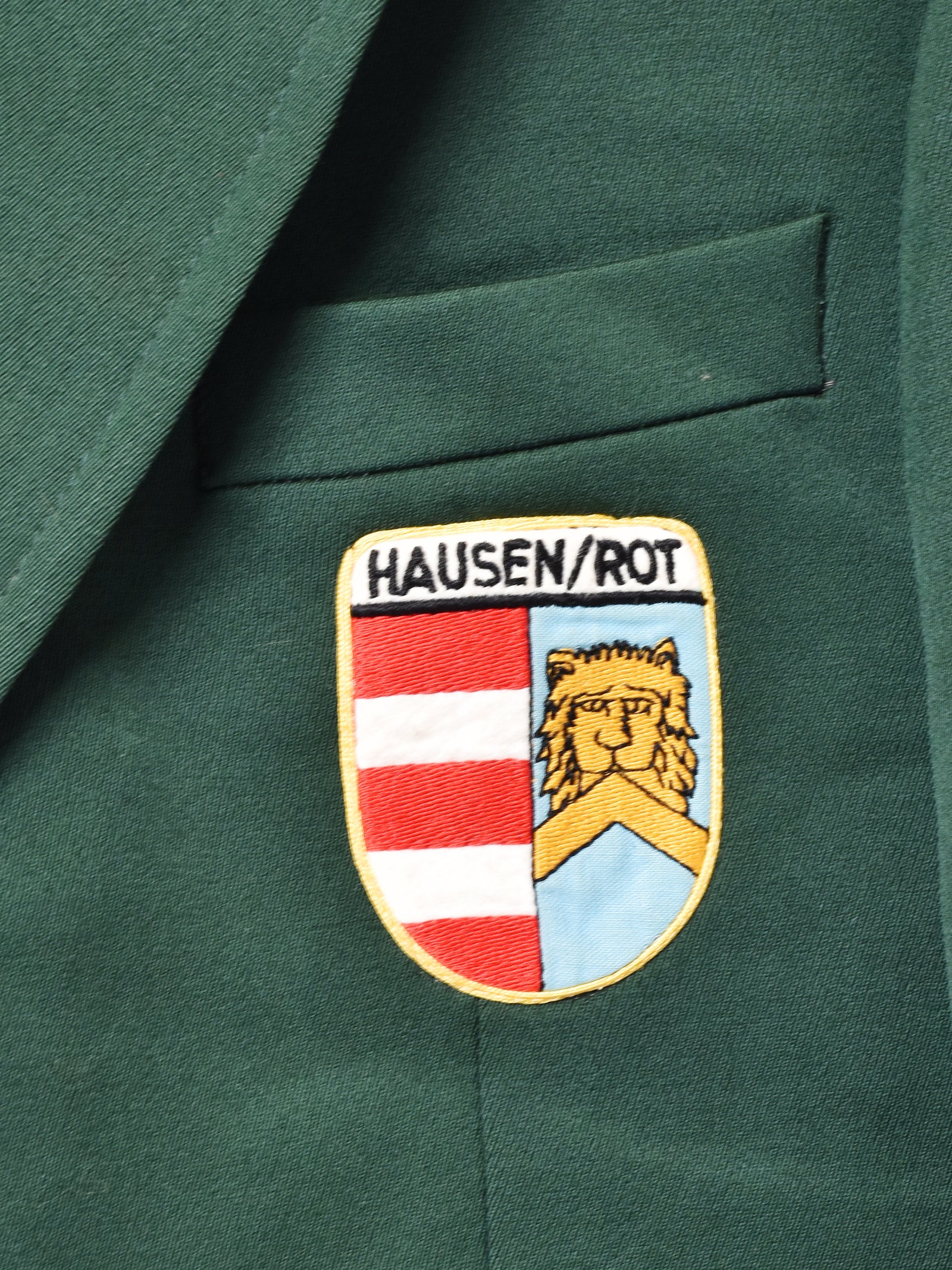 エンブレム付き テーラードジャケット – 古着屋Top of the Hillの