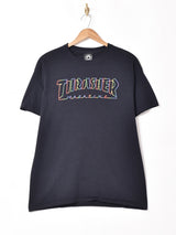 THRASHER ロゴプリントTシャツ