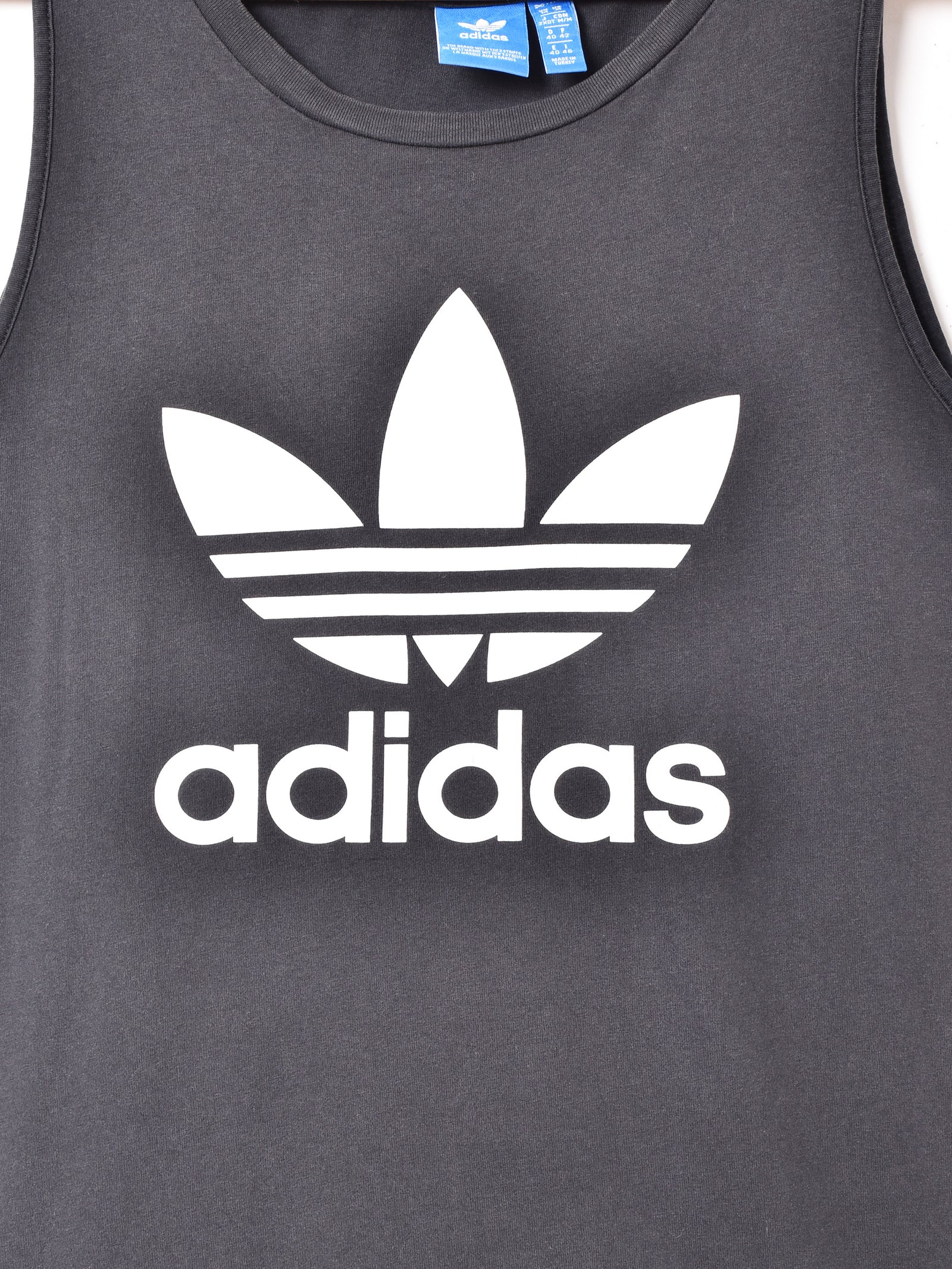 adidas ロゴプリント タンクトップ – 古着屋Top of the Hillの