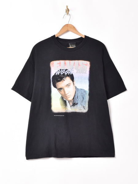 00sDIRECTFROMエルビスプレスリーtシャツepeコピーライツ　フェード 00sDIRECTFROMエルビスプレスリーtシャツepeコピーライツ