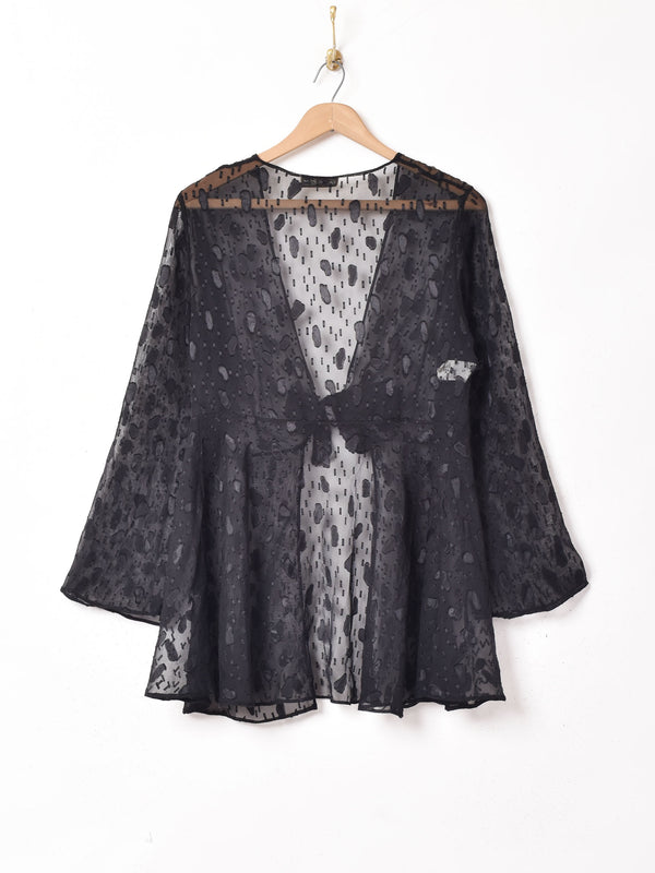 フランス製 長袖シアートップス