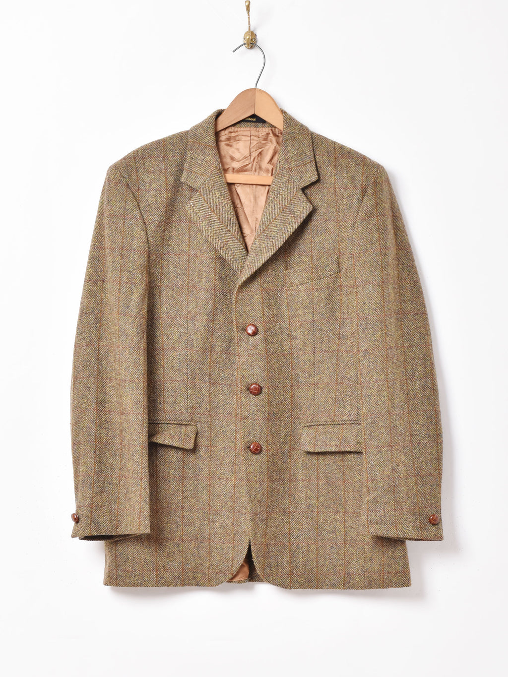 Barbour Harris Tweed ツイードテーラードジャケット – 古着屋Top of