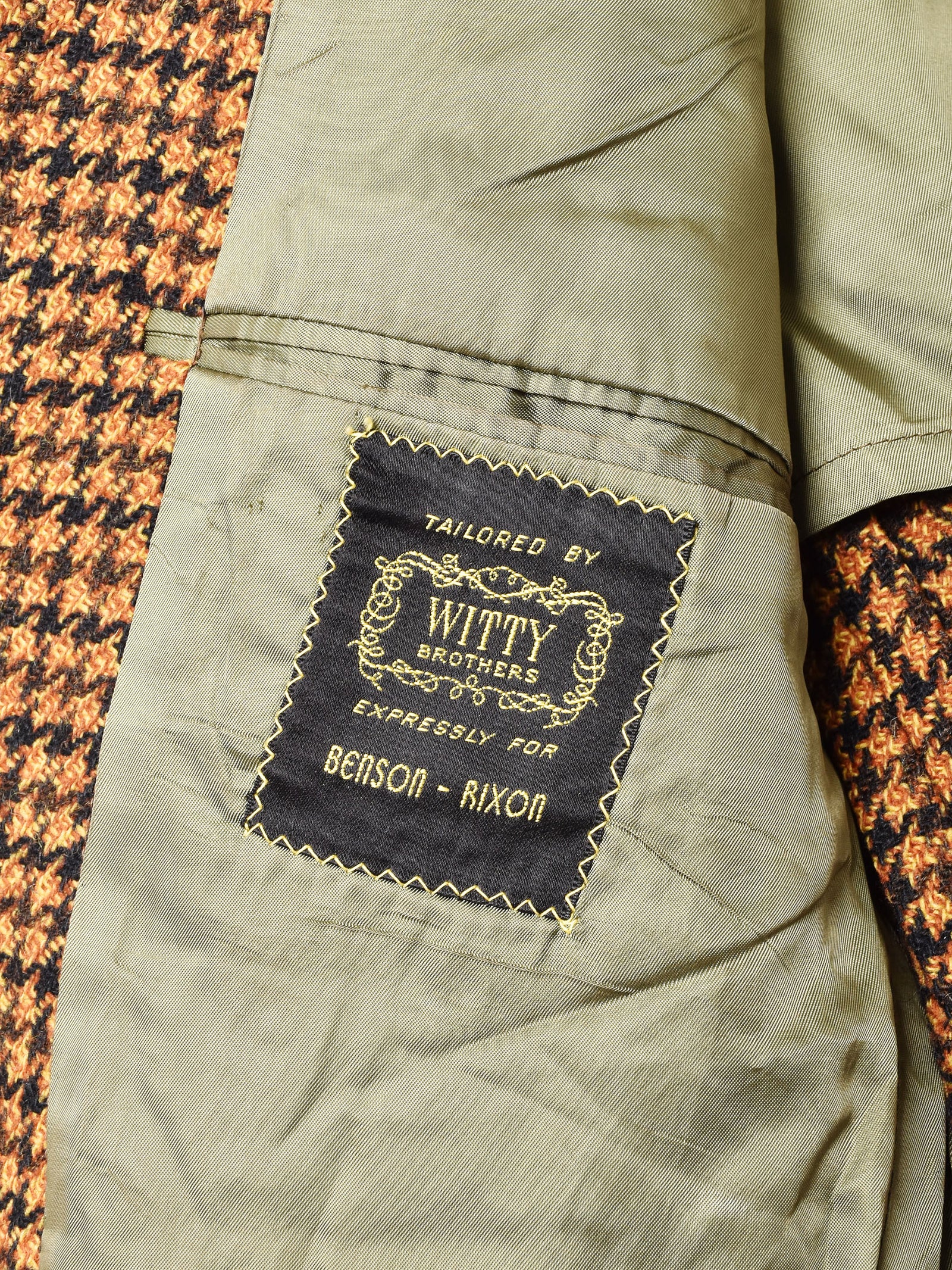 アメリカ製 ハウンドトゥース テーラードジャケット – 古着屋Top