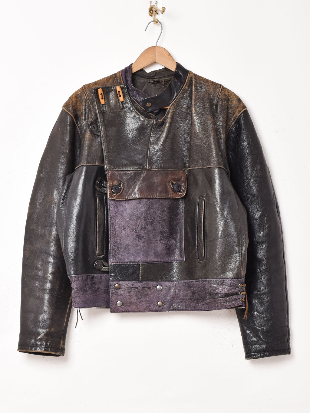 leather【超希少】スウェーデン　モーターサイクル　レザージャケット　vintage