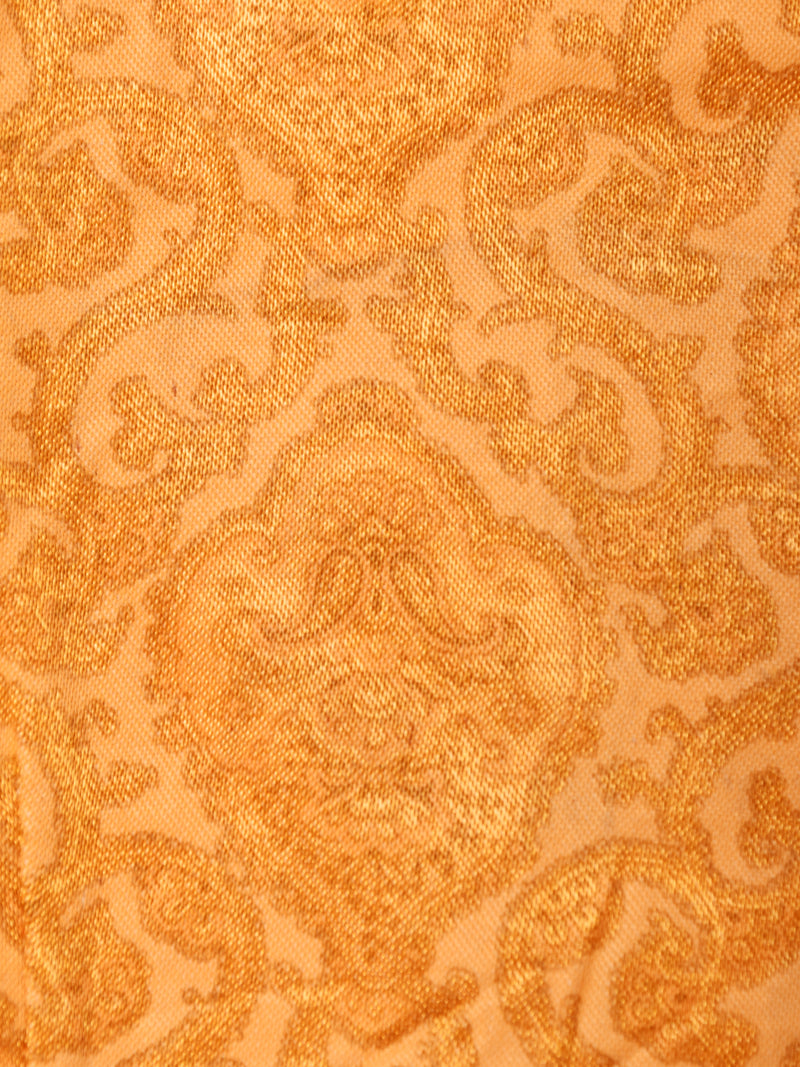 ダマスク柄 半袖トップス