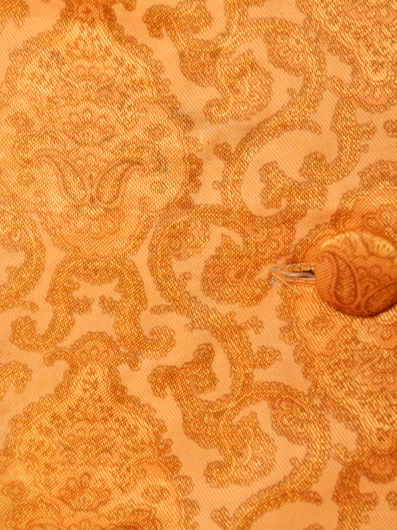 ダマスク柄 半袖トップス