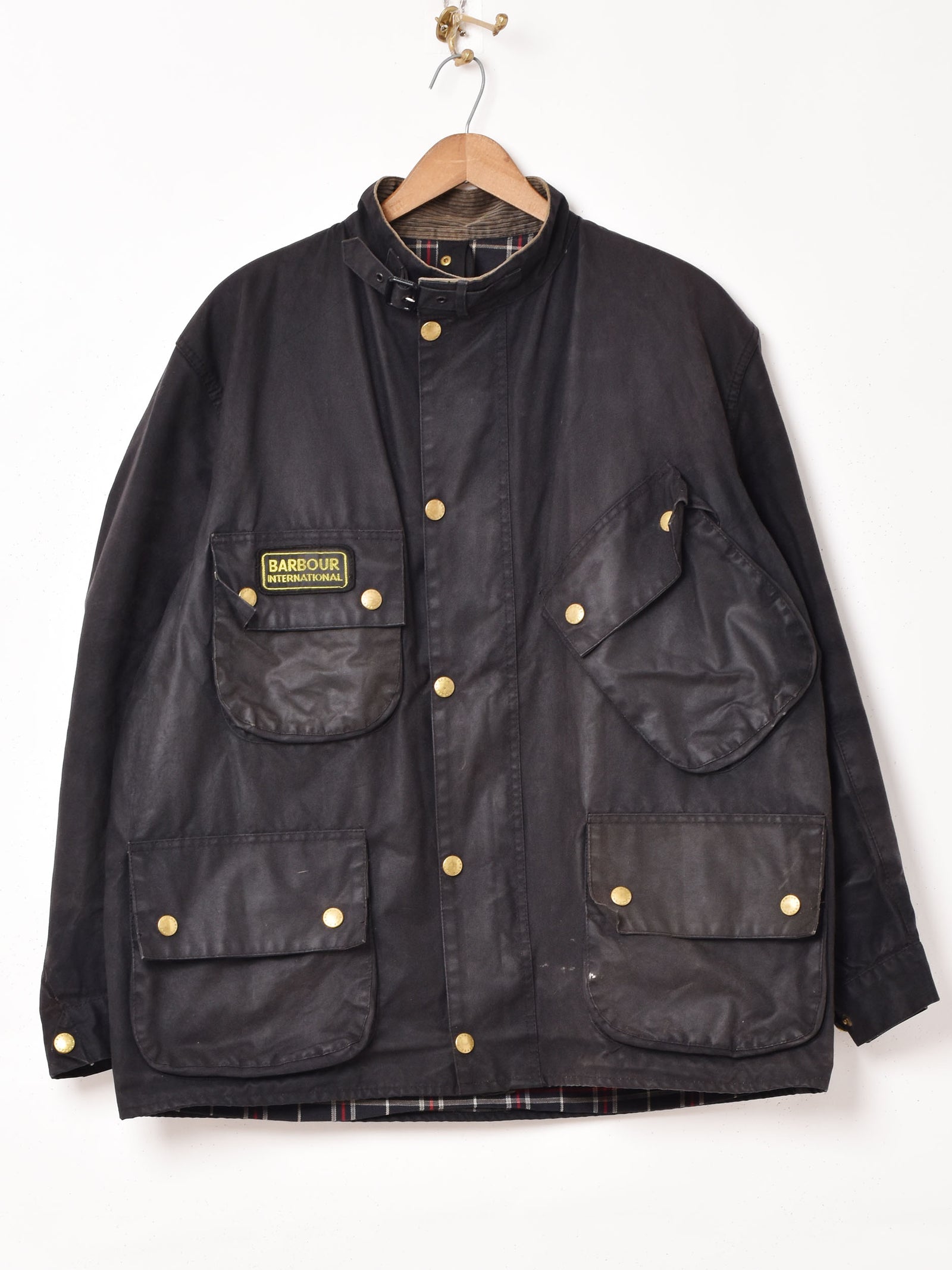 Barbour International suit モーターサイクルジャケット イングランド製 – 古着屋Top of the  Hillのネット通販サイト