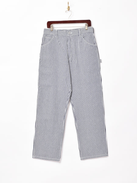 未使用品 ATLAST&CO アットラスト ヒッコリー ペインターパンツ W32 Backersペインターパンツ ヒッコリー W32｜W33 – 古着屋Top of