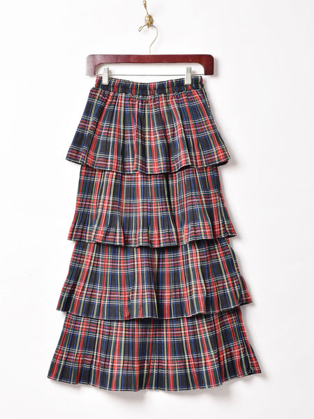 【まり】Sister Jane タータンチェック柄ラッフルスカート A03_2303_fd58433d-f6ed-4c6c-