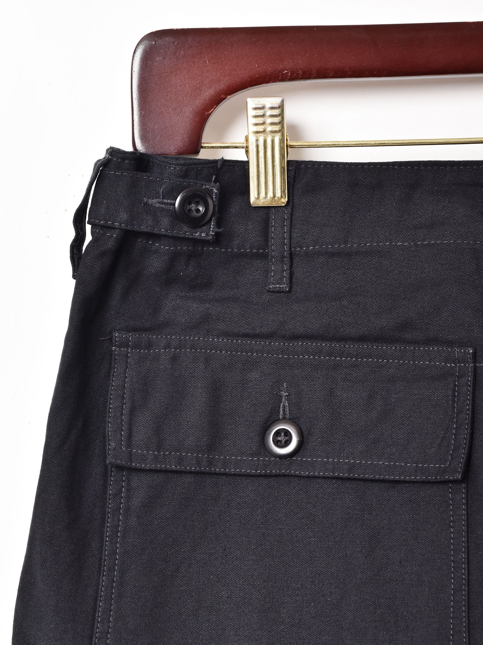 ベイカーパンツ 70's 32×31 古着 70年代 米軍実品 ミリタリー ベイカーパンツ USA製 32×33 メンズ