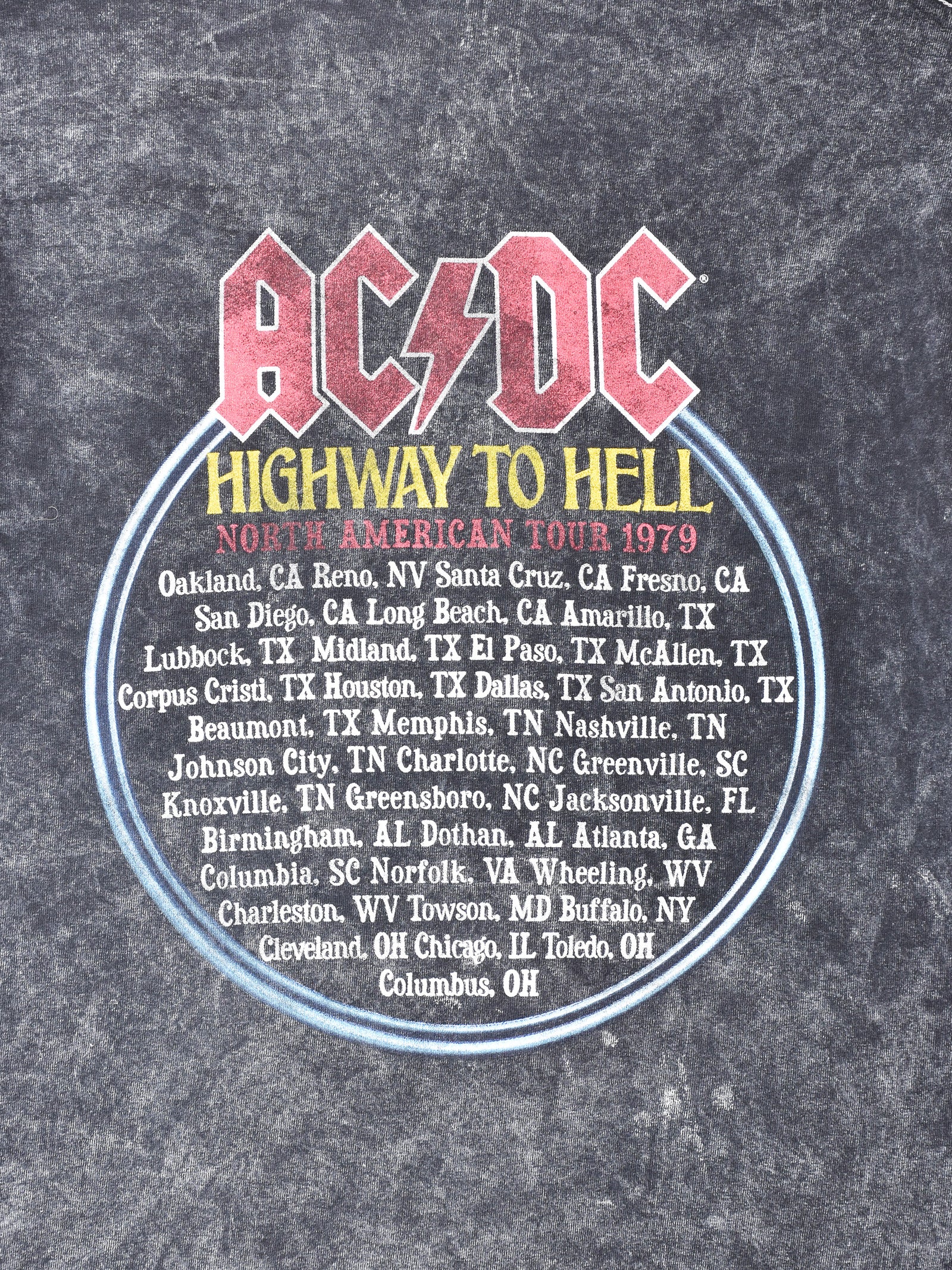 ACDC ツアーTシャツ – 古着屋Top of the Hillのネット通販サイト