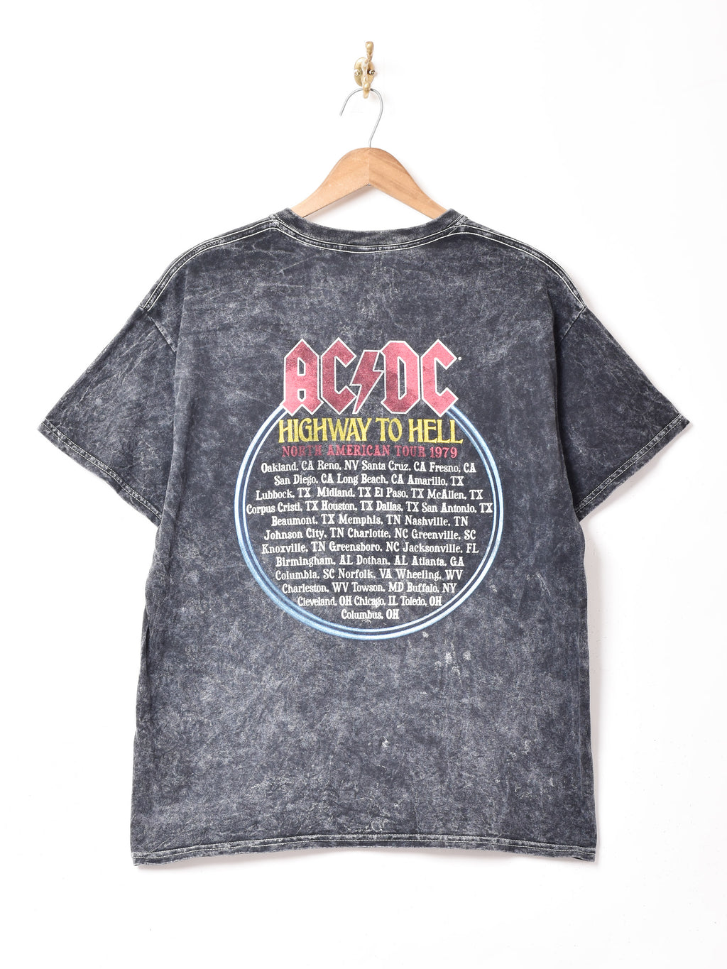 デッドストック/©︎2001 AC/DC タイダイ ツアー Tシャツ未使用デッドストック