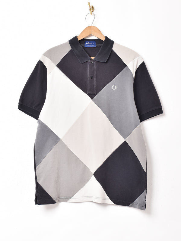 FRED PERRY 切り替えワンポイントポロシャツ