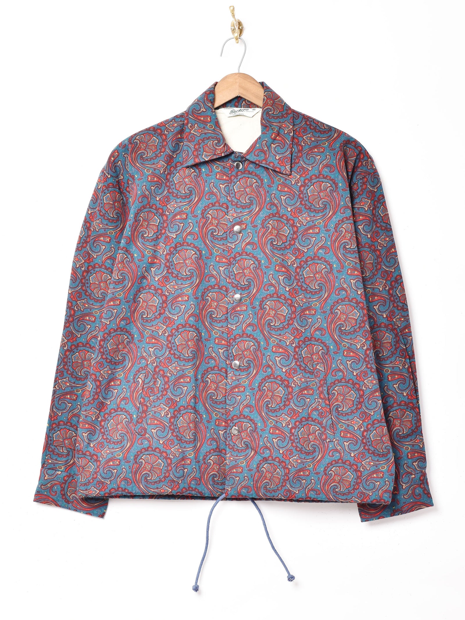 3色展開】Backers ペイズリー柄 コーチジャケット – 古着屋Top of the