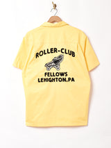 【4色展開】TEMPTATIONチェーンステッチ オープンカラーシャツ