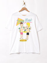 BEAVIS AND BUTT-HEAD プリントTシャツ