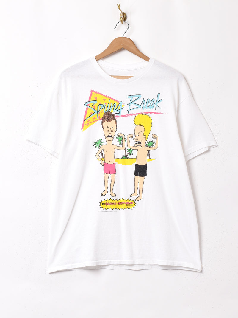 BEAVIS AND BUTT-HEAD プリントTシャツ – 古着屋Top of the Hillの