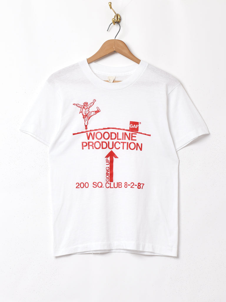 プリントTシャツ WOODLINE