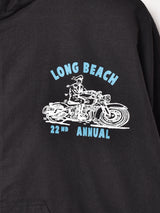 【2色展開】Backers コットンパーカー 「LONG BEACH」