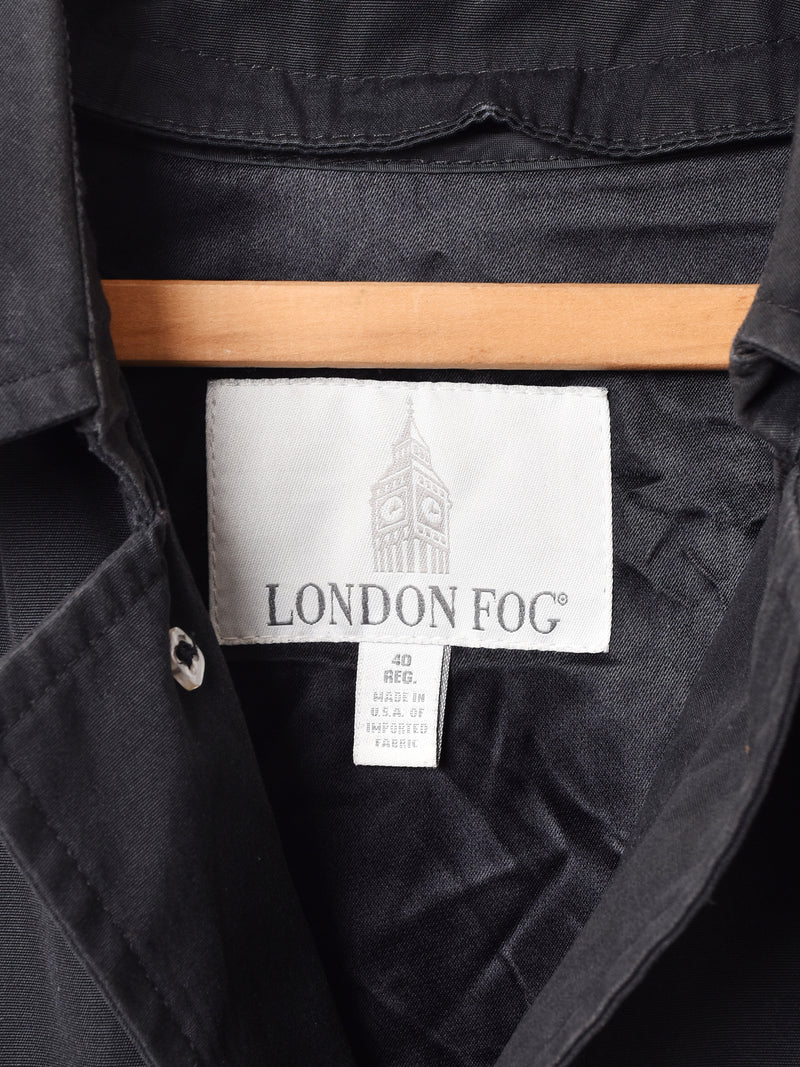 アメリカ製 LONDON FOG ライナー付き ステンカラーコート
