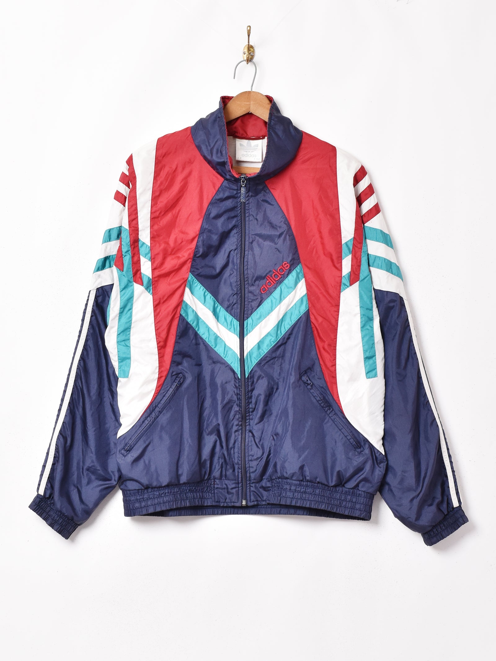 adidas デザインナイロンジャケット – 古着屋Top of the Hillのネット