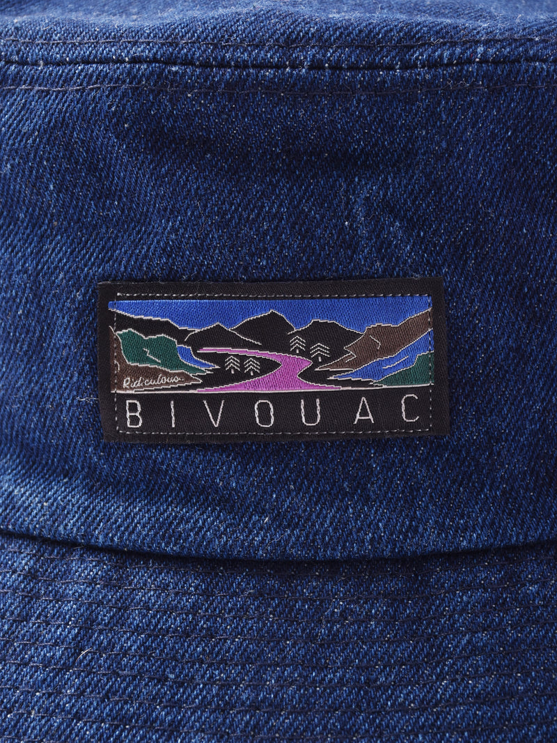 【2色展開】「BIVOUAC」デニムバケットハット
