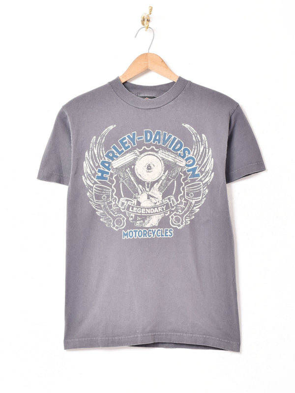 Harley Davidson 両面プリントTシャツ