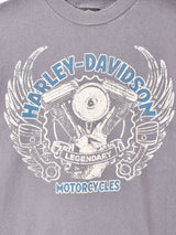 Harley Davidson 両面プリントTシャツ