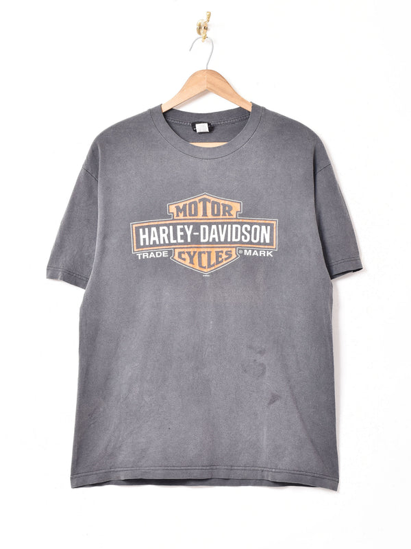 Harley Davidson 両面プリントTシャツ