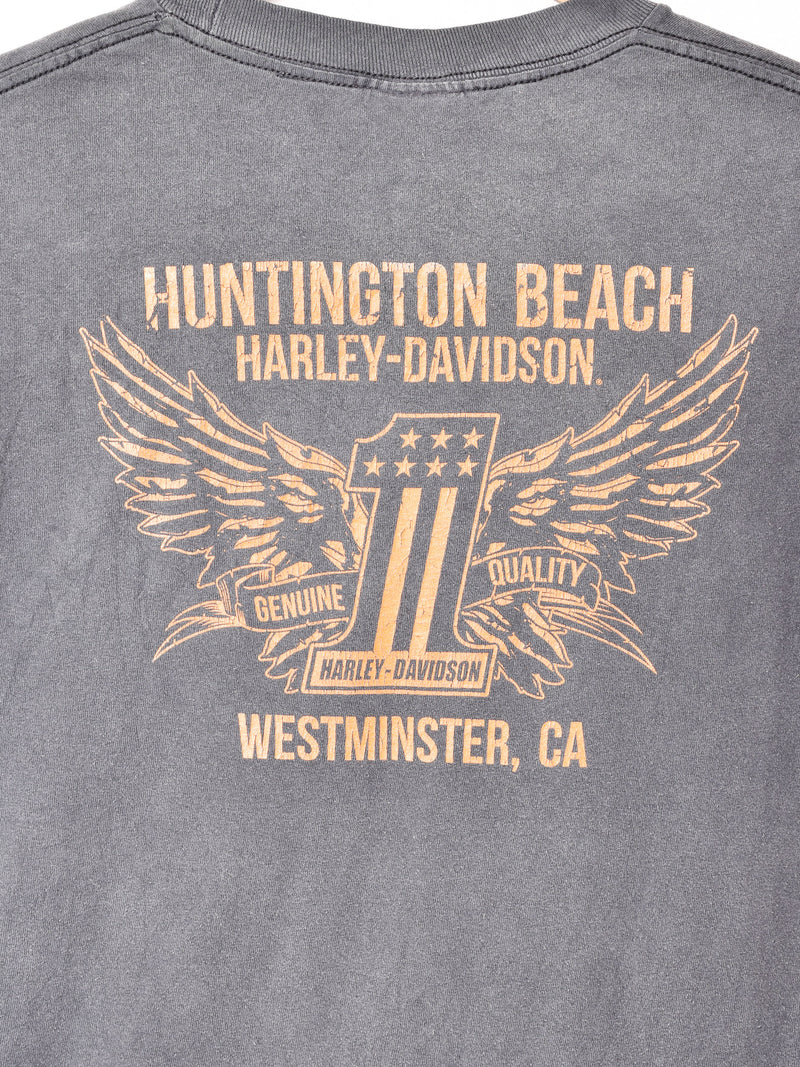 Harley Davidson 両面プリントTシャツ