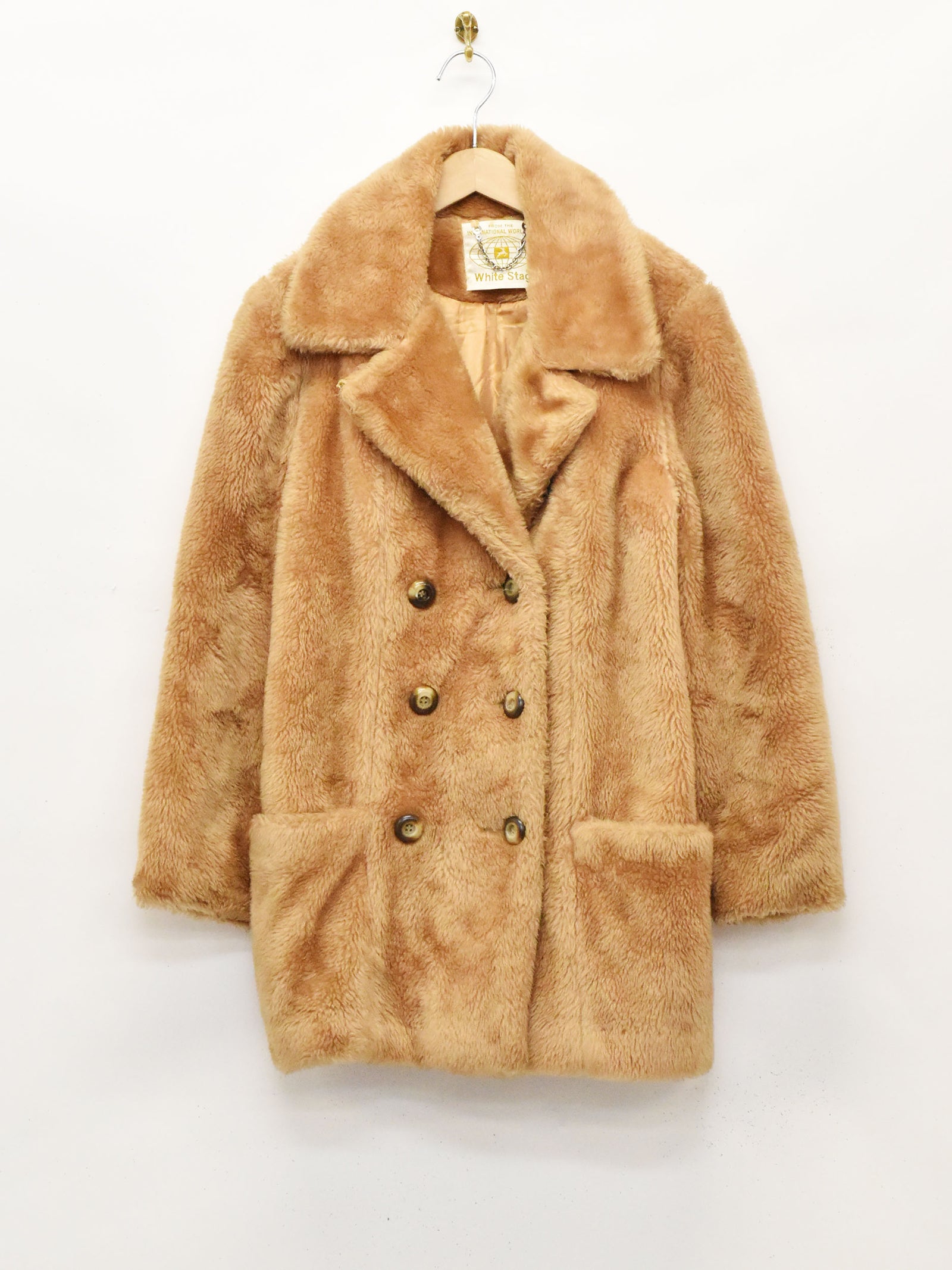 White Stag ファーコート White Stag フェイクファーコート – 古着屋Top of the Hillのネット