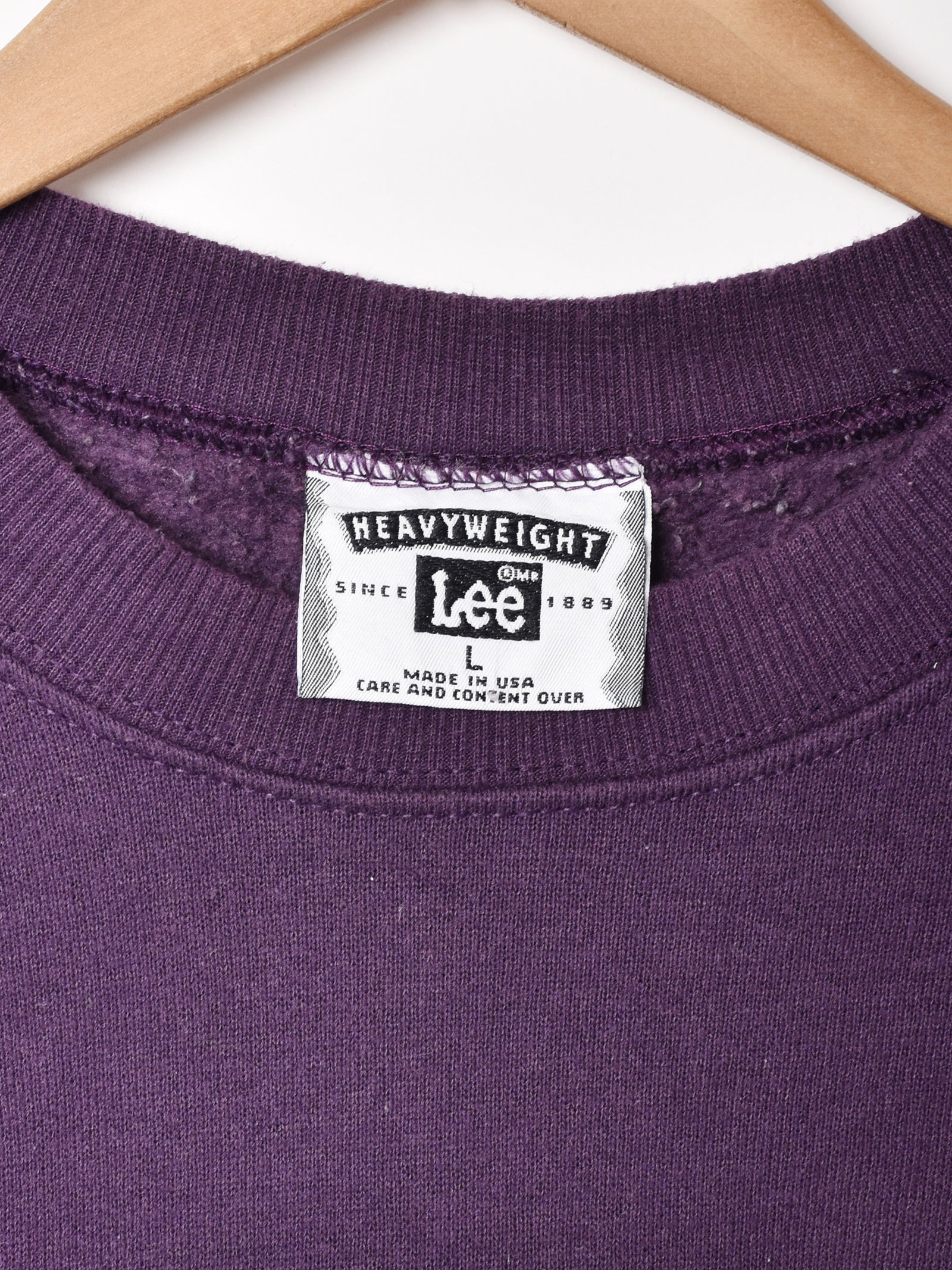 アメリカ製 Lee カレッジプリント スウェットシャツ – 古着屋Top of