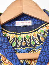 アフリカンバティック風 半袖シャツ